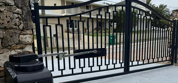 Swing Gate Opener with Keypad Bellflower
